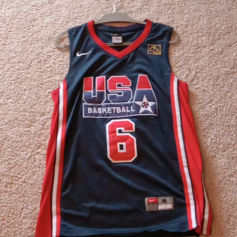 Patrick Ewing USA Jersey Size Medium